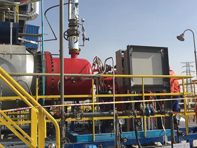 寧夏寶廷項(xiàng)目硫回收尾氣焚燒爐圖片3